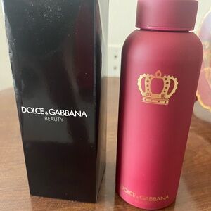 Dolce & Gabbana Red Bottle with Gold Crown